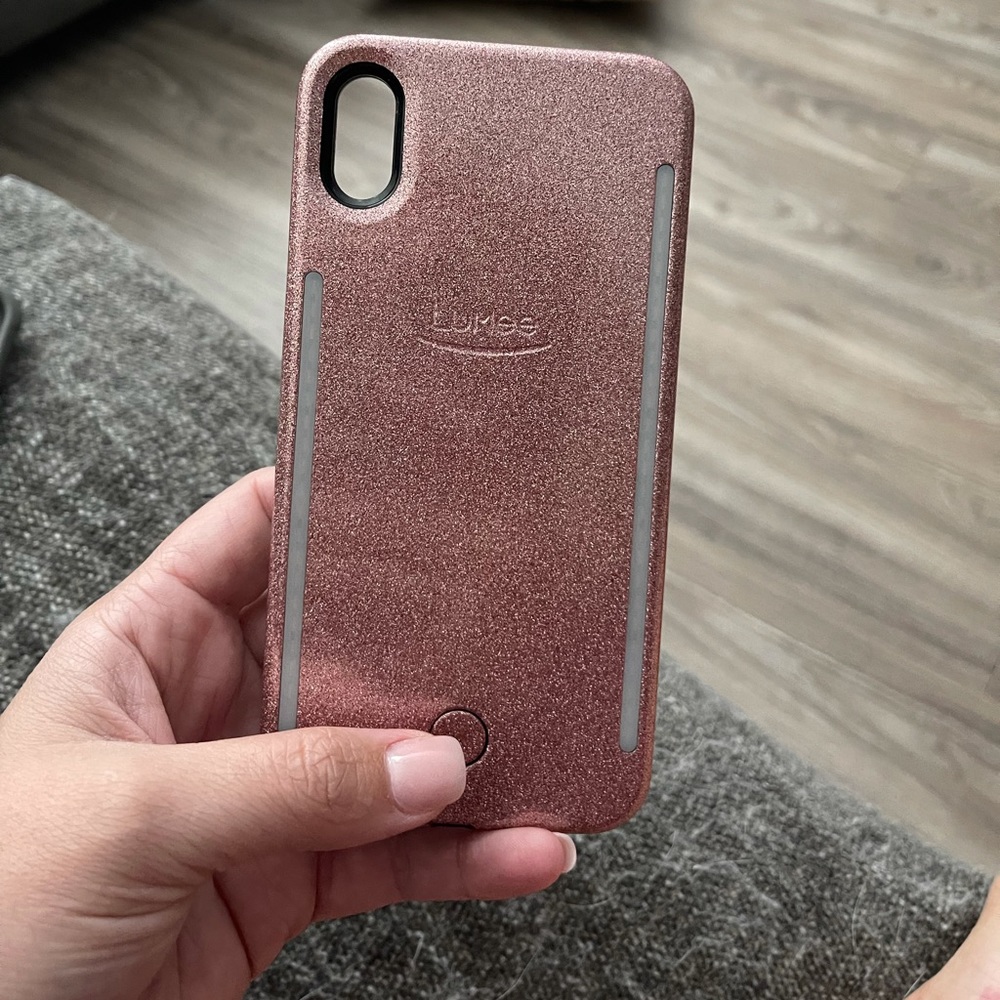 Rose gold Lumee case
